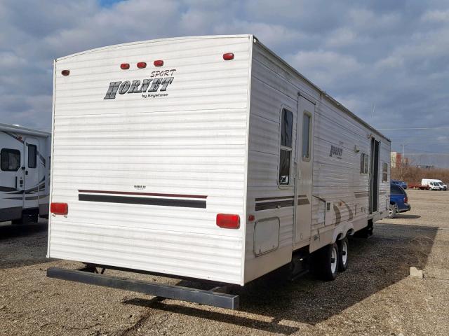 4YDT36B235E315940 - 2005 KEYSTONE TRAILER WHITE photo 4