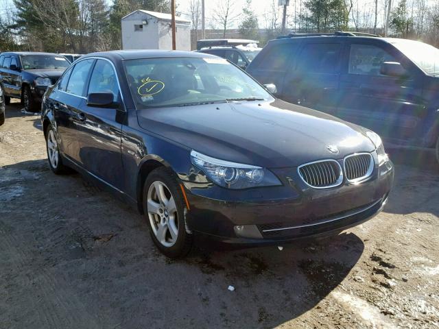 WBANV13528CZ52400 - 2008 BMW 528 XI BLACK photo 1