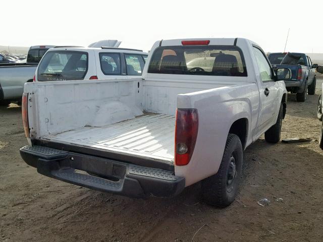 1GCCS148958260886 - 2005 CHEVROLET COLORADO WHITE photo 4