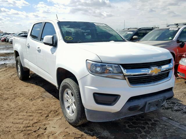 1GCGTBENXJ1186373 - 2018 CHEVROLET COLORADO WHITE photo 1