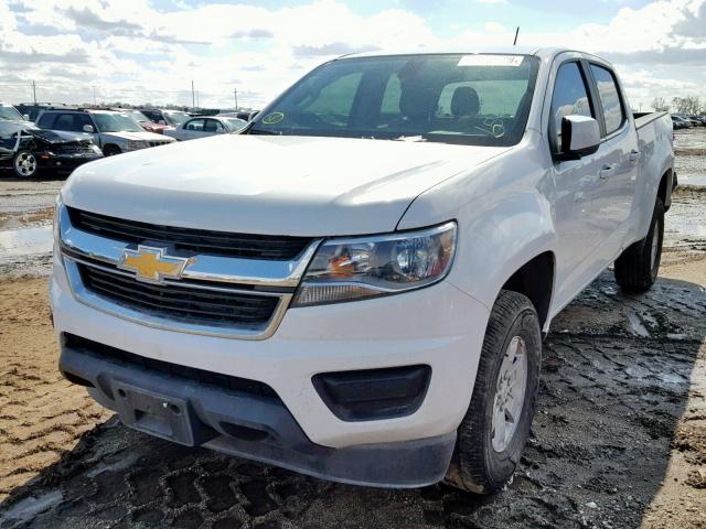 1GCGTBENXJ1186373 - 2018 CHEVROLET COLORADO WHITE photo 2