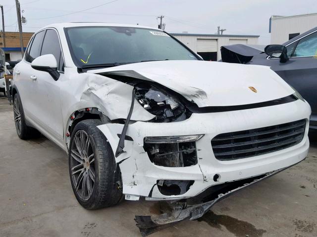 WP1AB2A29FLA58009 - 2015 PORSCHE CAYENNE S WHITE photo 1