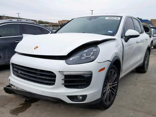 WP1AB2A29FLA58009 - 2015 PORSCHE CAYENNE S WHITE photo 2