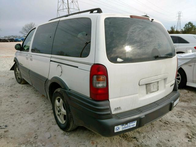 1GMDX03E54D186732 - 2004 PONTIAC MONTANA WHITE photo 3