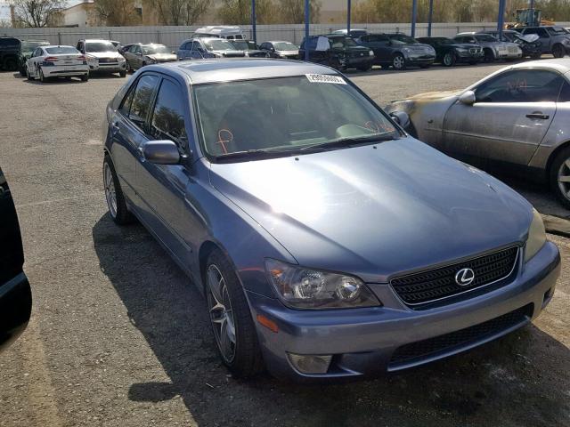 JTHBD192350100882 - 2005 LEXUS IS 300 BLUE photo 1