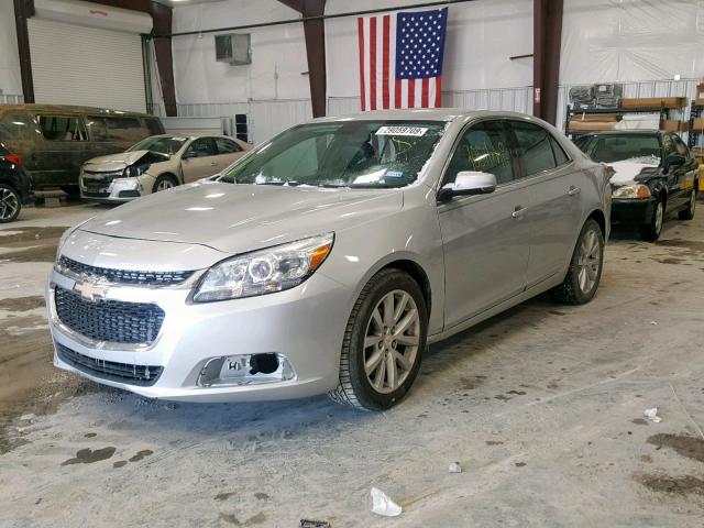 1G11E5SL9EF143584 - 2014 CHEVROLET MALIBU 2LT SILVER photo 2