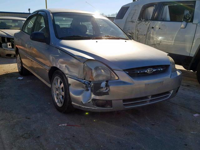 KNADC125936241187 - 2003 KIA RIO SILVER photo 1