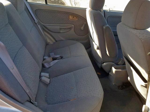 KNADC125936241187 - 2003 KIA RIO SILVER photo 6