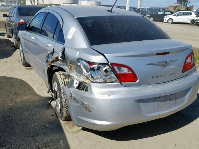 1C3LC46J08N171409 - 2008 CHRYSLER SEBRING LX SILVER photo 3