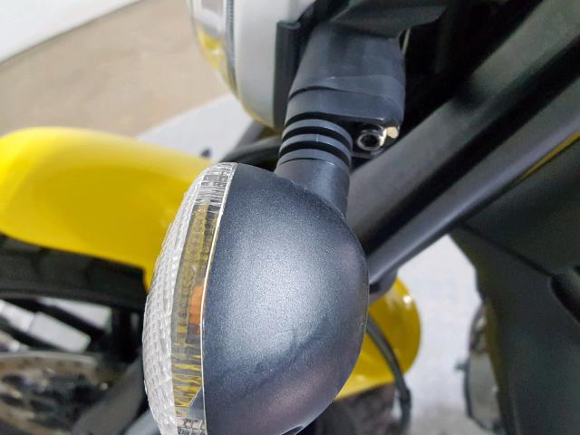 ML015ANMXFT001154 - 2015 DUCATI SCRAMBLER YELLOW photo 16