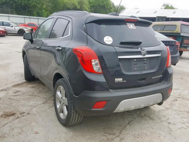 KL4CJDSB7FB163154 - 2015 BUICK ENCORE PRE BLACK photo 3