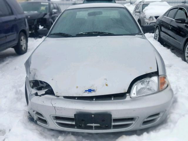 1G1JF524627153131 - 2002 CHEVROLET CAVALIER L SILVER photo 10