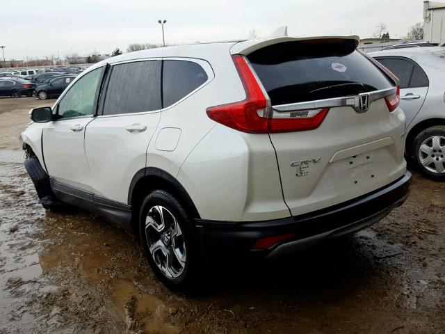 5J6RW2H88HL023848 - 2017 HONDA CR-V EXL WHITE photo 3