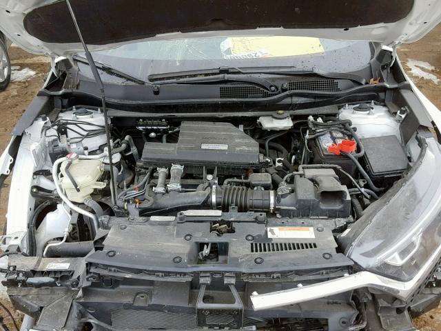 5J6RW2H88HL023848 - 2017 HONDA CR-V EXL WHITE photo 7