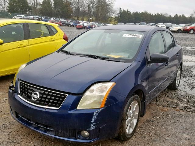 3N1AB61E98L676511 - 2008 NISSAN SENTRA 2.0 BLUE photo 2