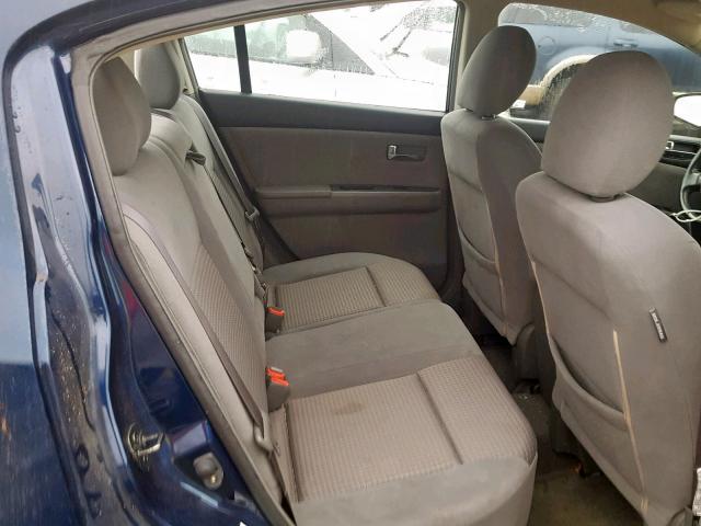 3N1AB61E98L676511 - 2008 NISSAN SENTRA 2.0 BLUE photo 6