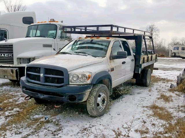 3D6WD68A58G134907 - 2008 DODGE RAM 4500 S WHITE photo 2