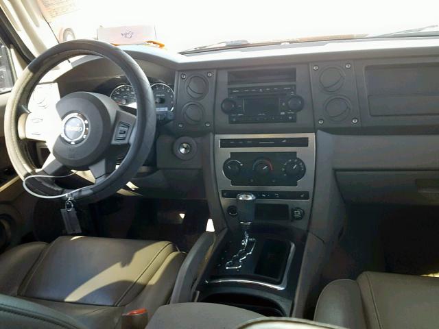 1J8HG48K06C272351 - 2006 JEEP COMMANDER RED photo 9