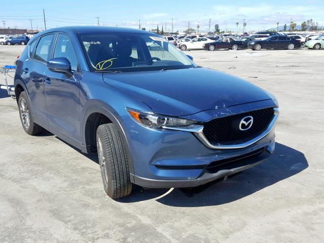 JM3KFABM5J0356191 - 2018 MAZDA CX-5 SPORT BLUE photo 1