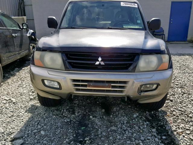 JA4MW51R92J011273 - 2002 MITSUBISHI MONTERO LI TWO TONE photo 9