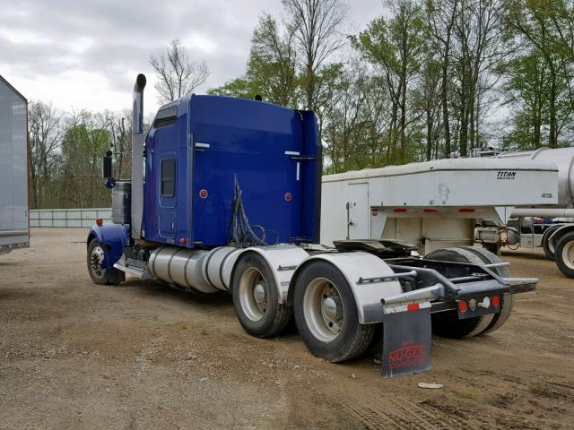 1XKWD49X4CJ333570 - 2012 KENWORTH CONSTRUCTI BLUE photo 3