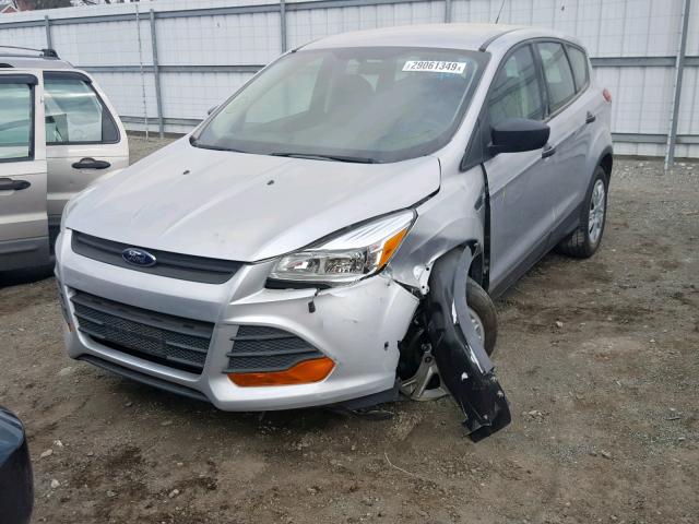 1FMCU0F75FUB10612 - 2015 FORD ESCAPE S SILVER photo 2