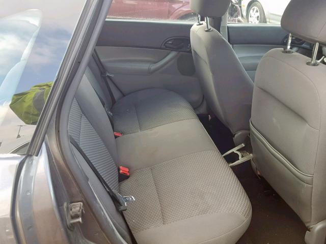 1FAFP37N46W149130 - 2006 FORD FOCUS ZX5 GRAY photo 6