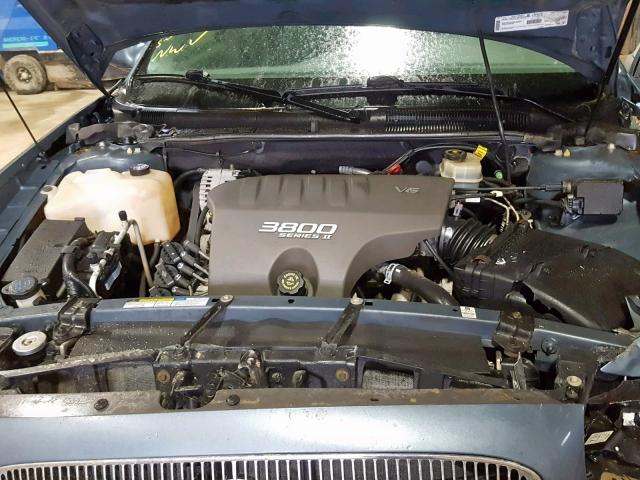 1G4HR54K1YU318730 - 2000 BUICK LESABRE LI BLUE photo 7