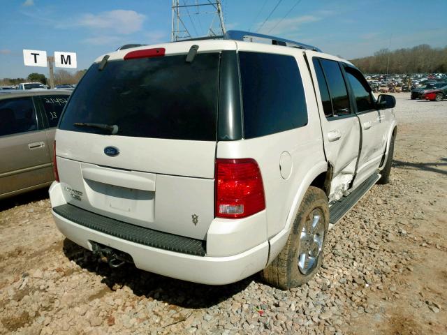 1FMDU75W23ZA55654 - 2003 FORD EXPLORER L WHITE photo 4