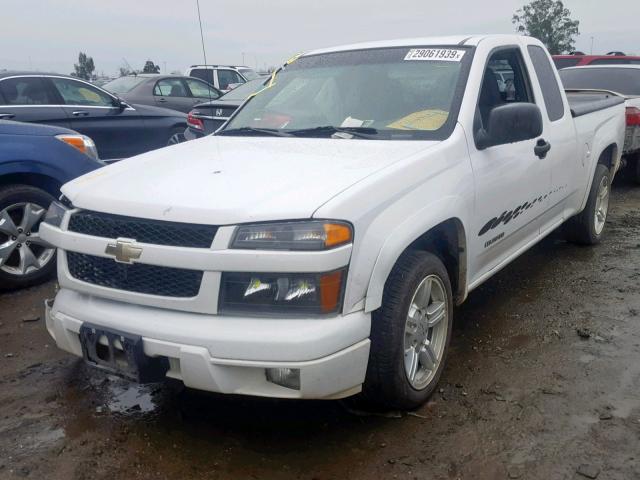 1GCCS196548171127 - 2004 CHEVROLET COLORADO WHITE photo 2