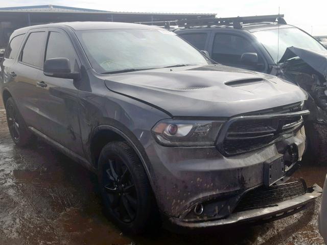 1C4RDJDG9JC307739 - 2018 DODGE DURANGO GT GRAY photo 1