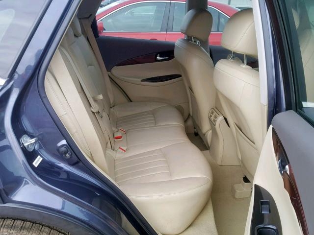 JNKAJ09E88M301375 - 2008 INFINITI EX35 BASE Mavi foto 6