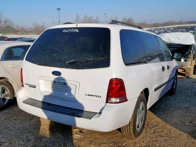 2FMZA51677BA16415 - 2007 FORD FREESTAR S WHITE photo 4