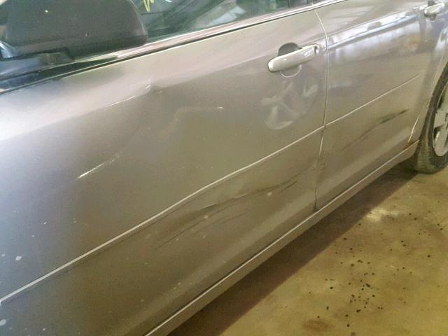 1G1ZG57B28F166318 - 2008 CHEVROLET MALIBU LS SILVER photo 9