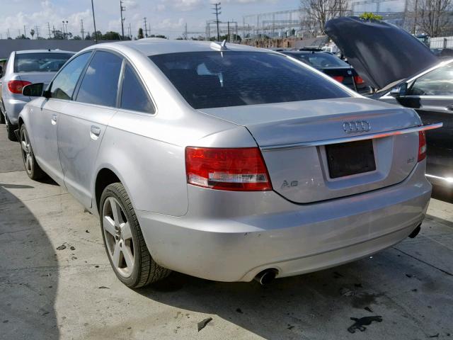 WAUAH74F68N180455 - 2008 AUDI A6 3.2 SILVER photo 3