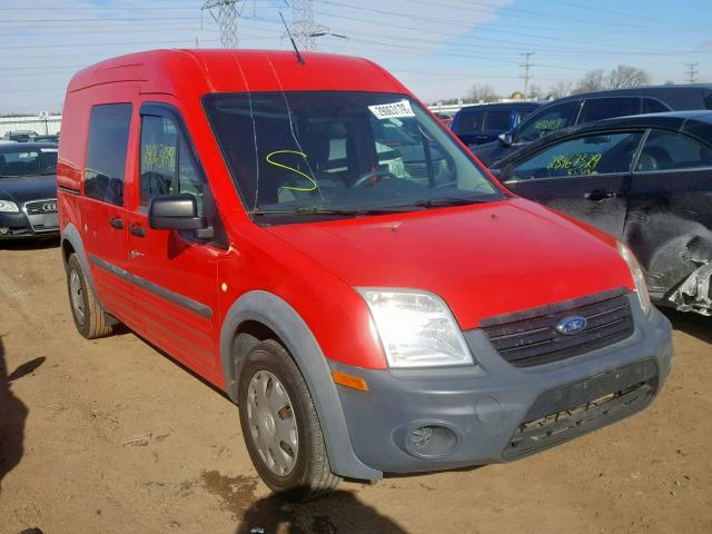 NM0LS6AN0CT107585 - 2012 FORD TRANSIT CO RED photo 1