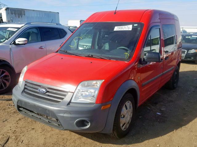 NM0LS6AN0CT107585 - 2012 FORD TRANSIT CO RED photo 2