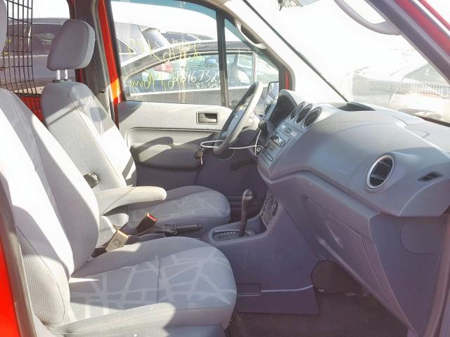 NM0LS6AN0CT107585 - 2012 FORD TRANSIT CO RED photo 5
