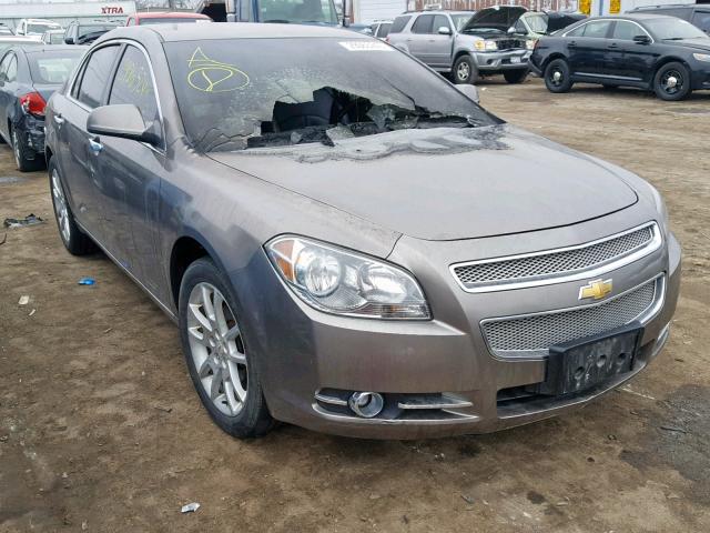 1G1ZE5E15BF390304 - 2011 CHEVROLET MALIBU LTZ TAN photo 1