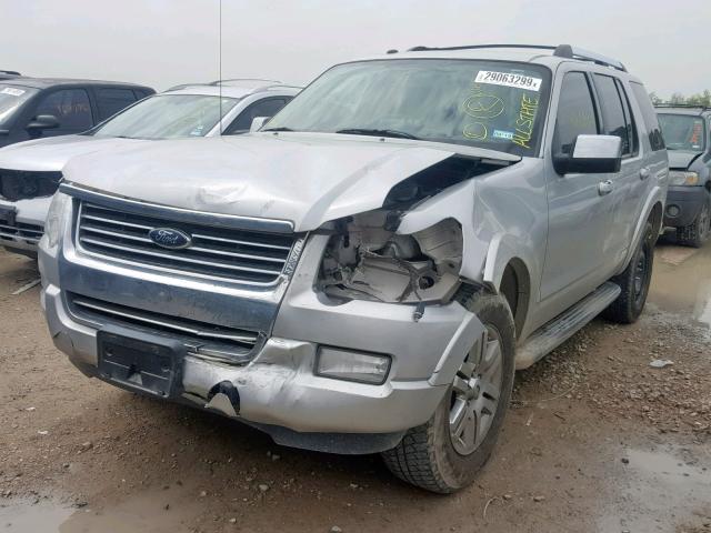 1FMEU65E79UA29871 - 2009 FORD EXPLORER L SILVER photo 2