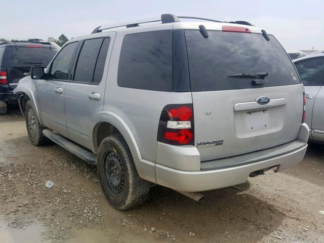 1FMEU65E79UA29871 - 2009 FORD EXPLORER L SILVER photo 3