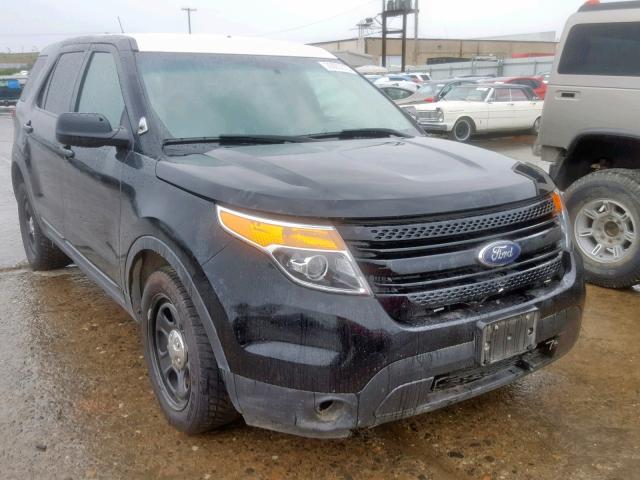 1FM5K8AR6FGA78659 - 2015 FORD EXPLORER P BLACK photo 1