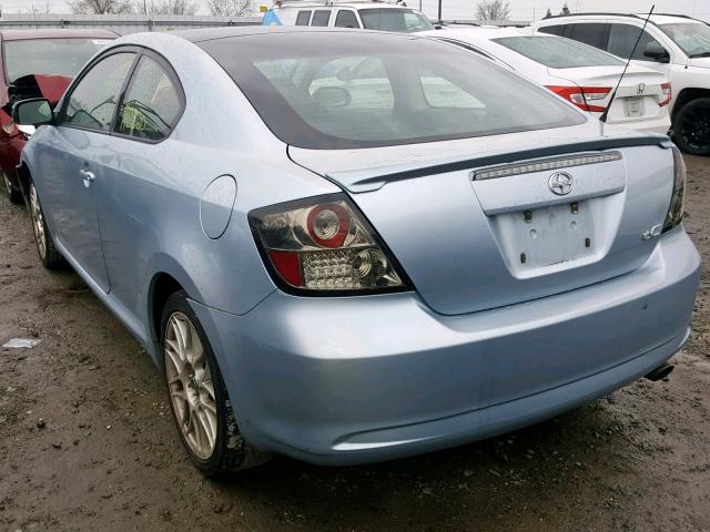 JTKDE167660142965 - 2006 TOYOTA SCION TC ლურჯი ფოტო 3