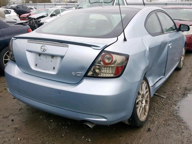 JTKDE167660142965 - 2006 TOYOTA SCION TC ლურჯი ფოტო 4
