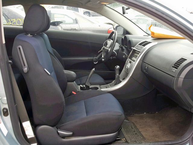 JTKDE167660142965 - 2006 TOYOTA SCION TC ლურჯი ფოტო 5