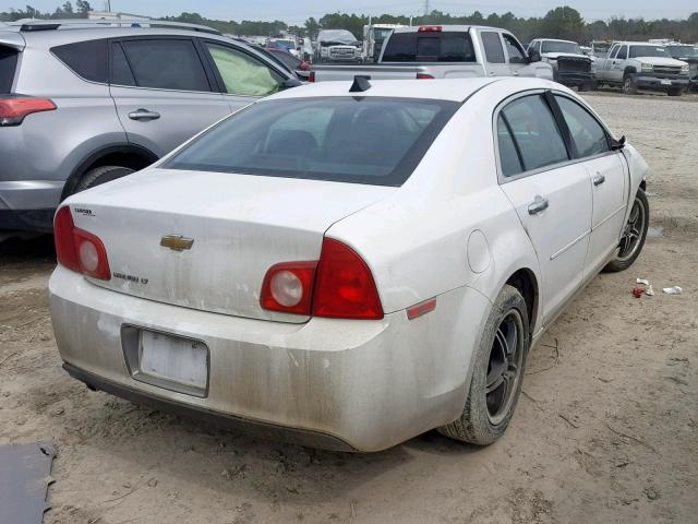 1G1ZD5EU1CF331748 - 2012 CHEVROLET MALIBU 2LT WHITE photo 4