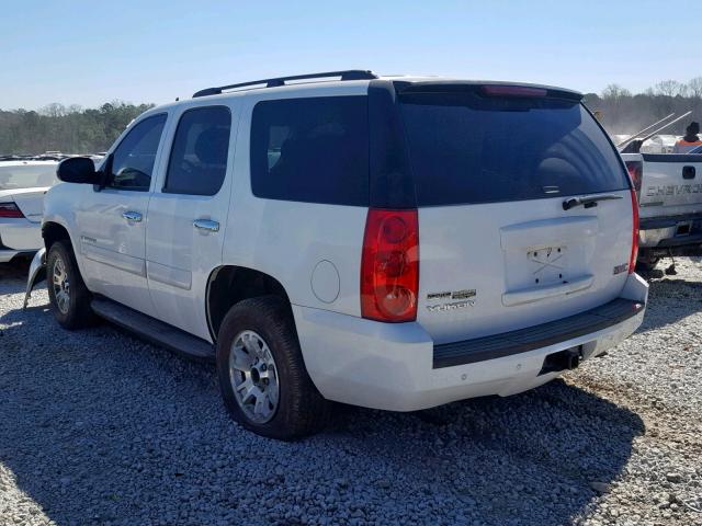 1GKFC13028R161271 - 2008 GMC YUKON WHITE photo 3