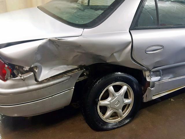 2G4WB52K641222600 - 2004 BUICK REGAL LS SILVER photo 9