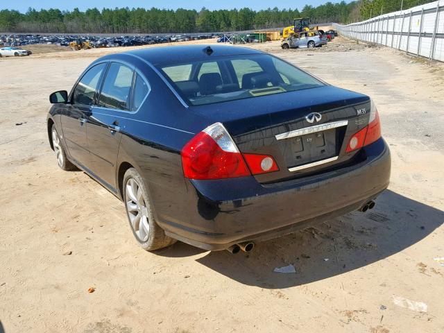 JNKAY01E96M113436 - 2006 INFINITI M35 BASE BLACK photo 3