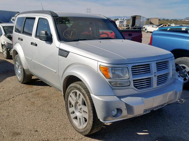 1D4PT4GK0BW517323 - 2011 DODGE NITRO HEAT SILVER photo 1